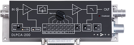 Current amplifier DLPCA-200