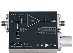 Schneller GHz-Breitband-Verstärker HSA-X